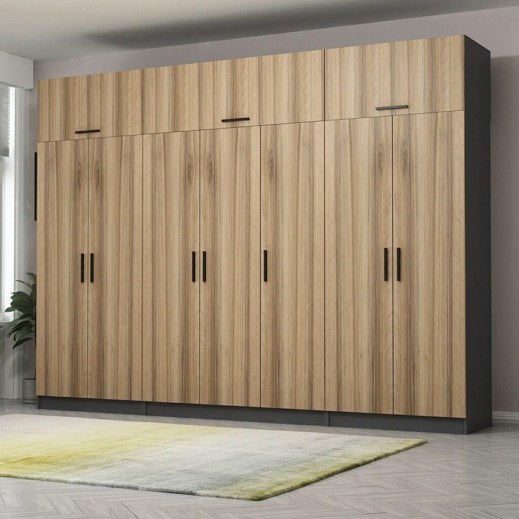 Hanah Home Garderober Kale-5204, 315x235x52 cm, Orah