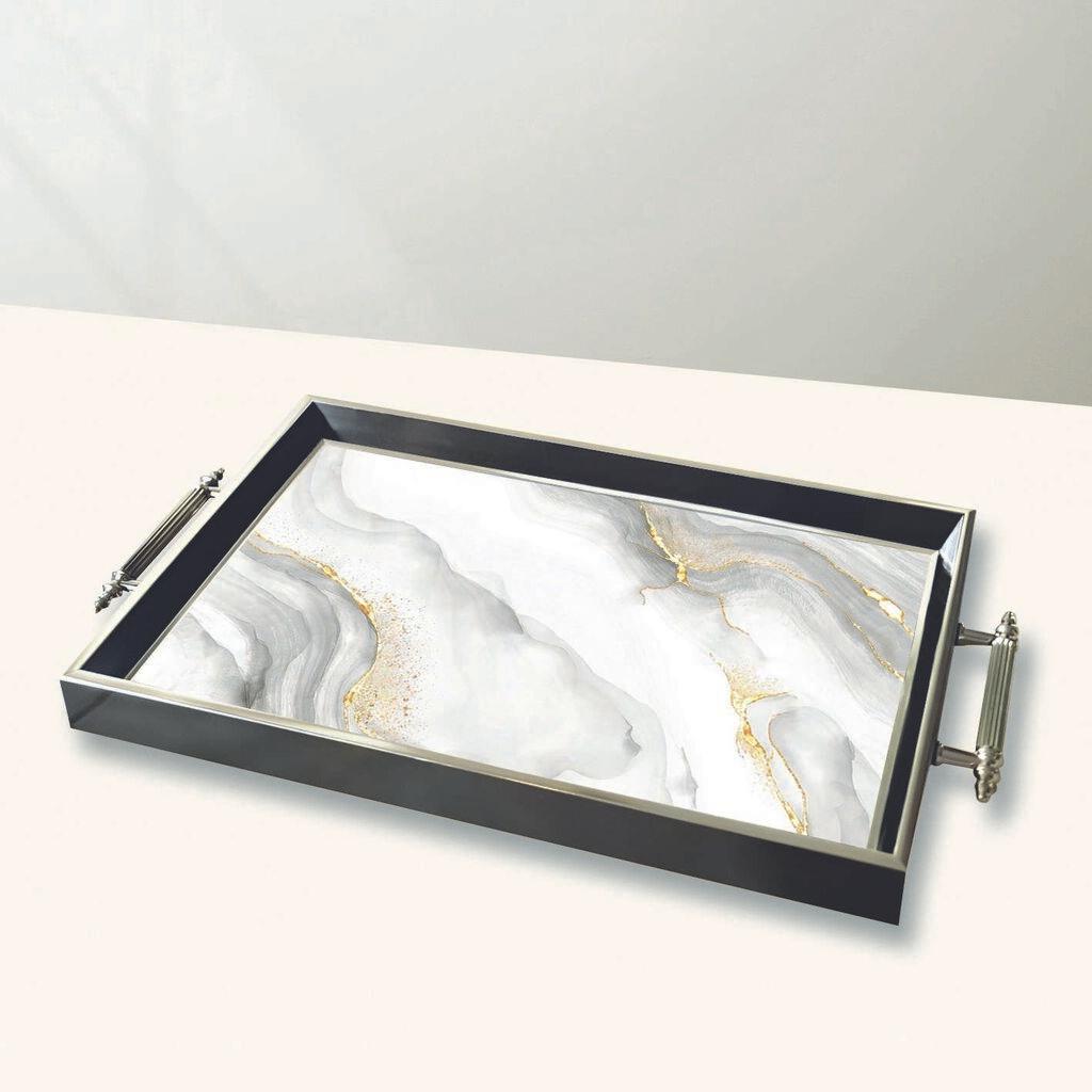 Aberto Design Poslužavnik TPG10023 50 x 29 x 3.5 cm, Šareni