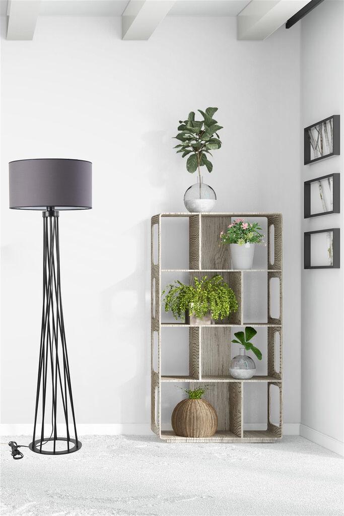 Opviq Podna lampa Havin, 160 cm, 45 cm, E27, Crna