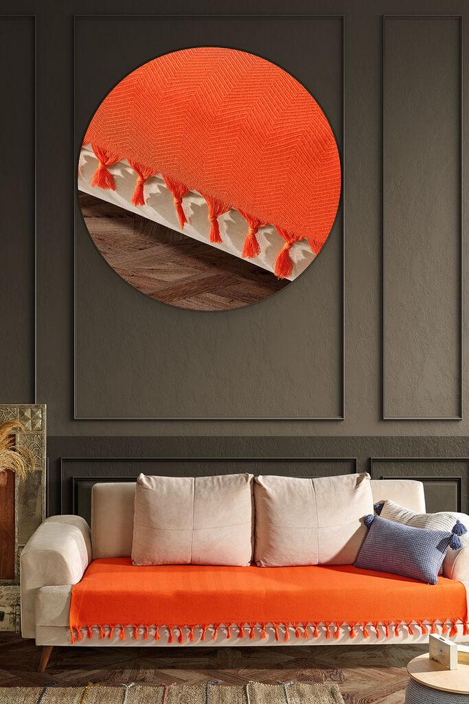 L'essentiel Maison Prekrivač Asya, 115x200cm, 260 gr/m², Narandžasti