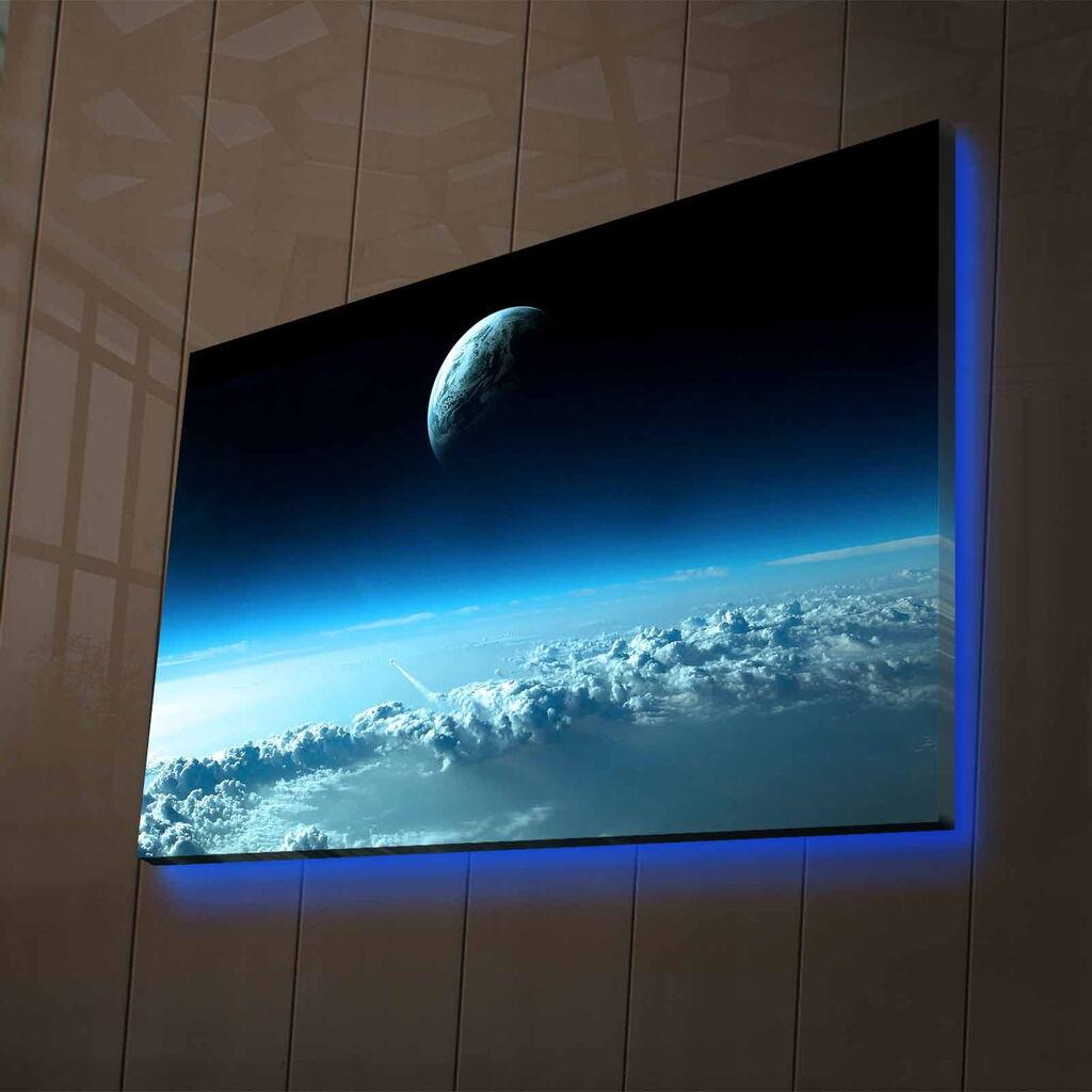 Wallity Slika na platnu sa LED osvetljenjem 45x70cm