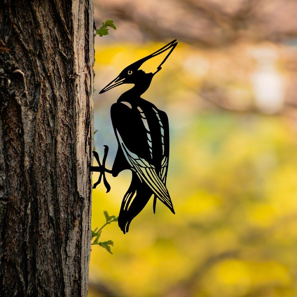 Aberto Design Dekorativna figura Bird On The Branch 10, 22x40 cm, 1.5 mm