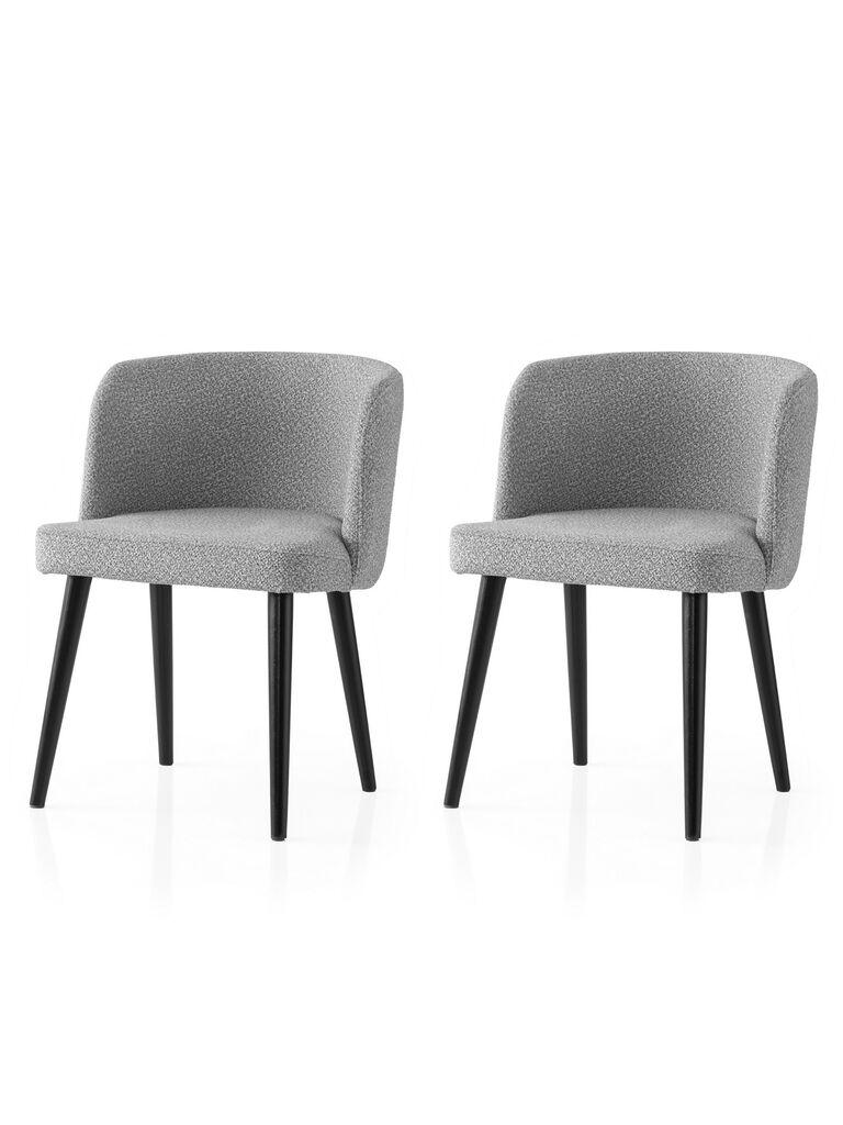 Hanah Home Set trpezarijskih stolica  Soft 4112 V2, 2 komada,  Svetlosivi