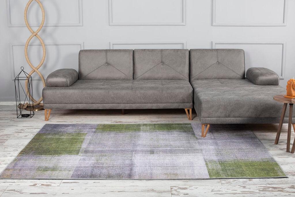 Conceptum Hypnose Tepih Funk Chenille 43, 75x150cm, Sivi