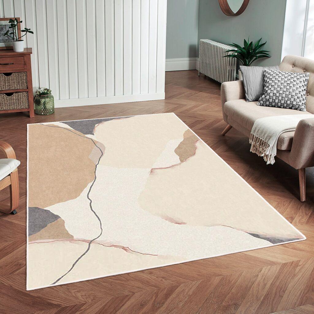 Conceptum Hypnose Tepih Woobtny0203, 80x50cm, Bež