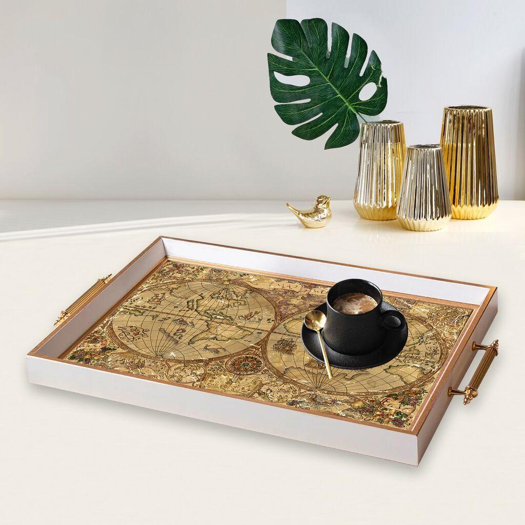 Aberto Design Poslužavnik TPB9867 50 x 29 x 3.5 cm, Šareni