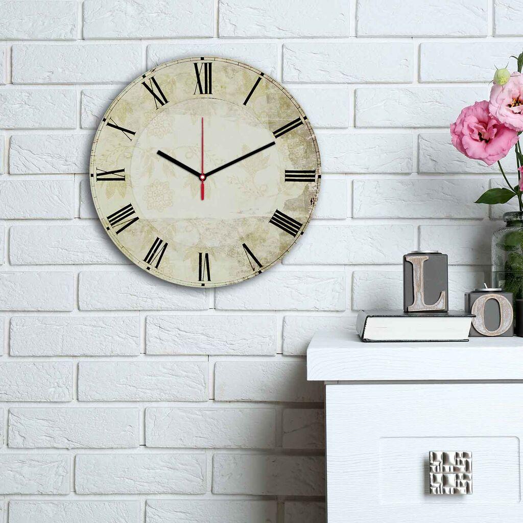Wallity MDF Zidni sat 30cm Šareni