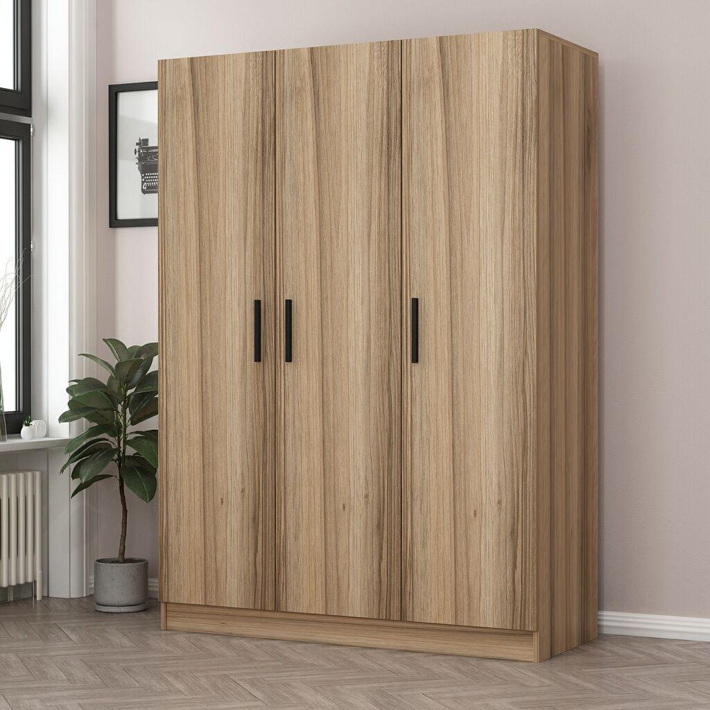 Hanah Home Garderober Kale-2282, 135x210x52 cm, Hrast