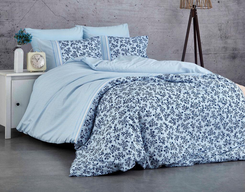 L'essentiel Maison Set posteljina Lilyum, 160x240 cm, Svetloplavi