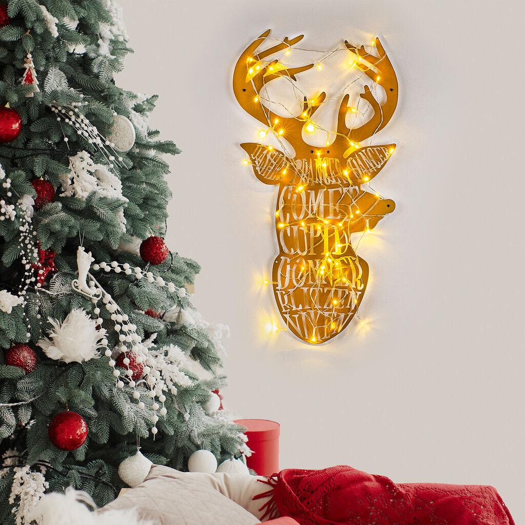Wallity XMASGOLD 003 Zidna dekoracija