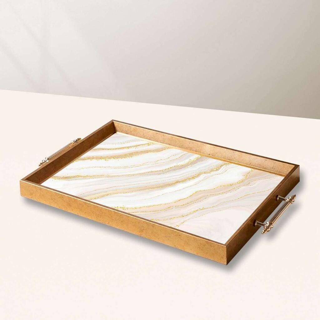 Aberto Design Poslužavnik TPEA10008 50 x 29 x 3.5 cm, Šareni