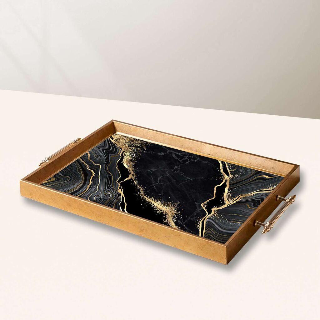Aberto Design Poslužavnik TPEA10018 50 x 29 x 3.5 cm, Šareni