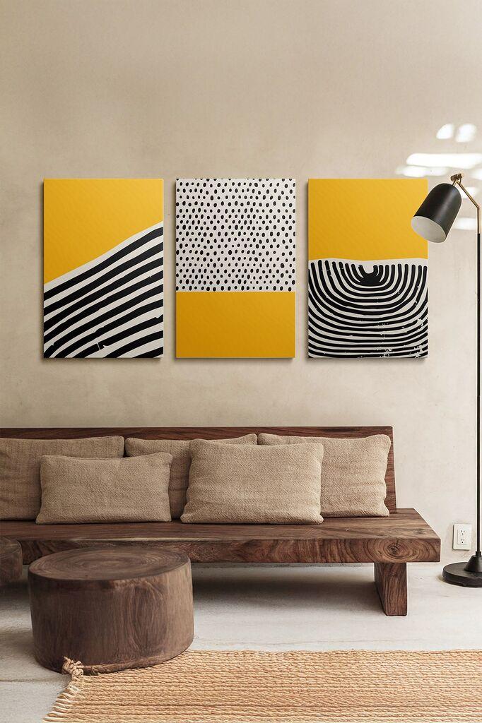 Wallity Slika Ersycnvs19, 40x60 cm, 3 dela