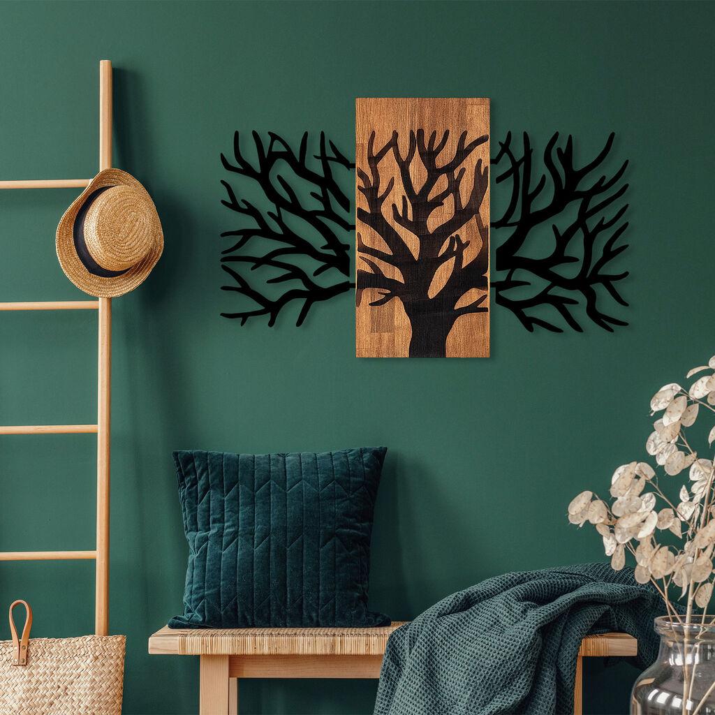 Wallity Zidna dekoracija Horn Tree-381, 59x96cm, Hrast