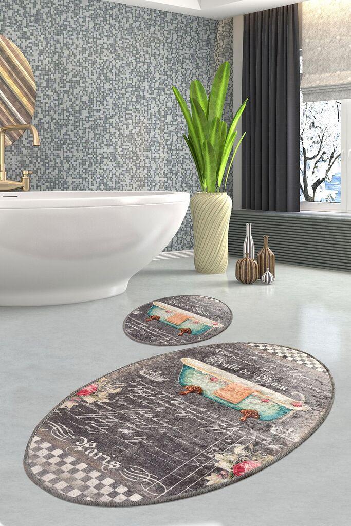 L'essentiel Maison Set 2 prostirke za kupatilo Šareni