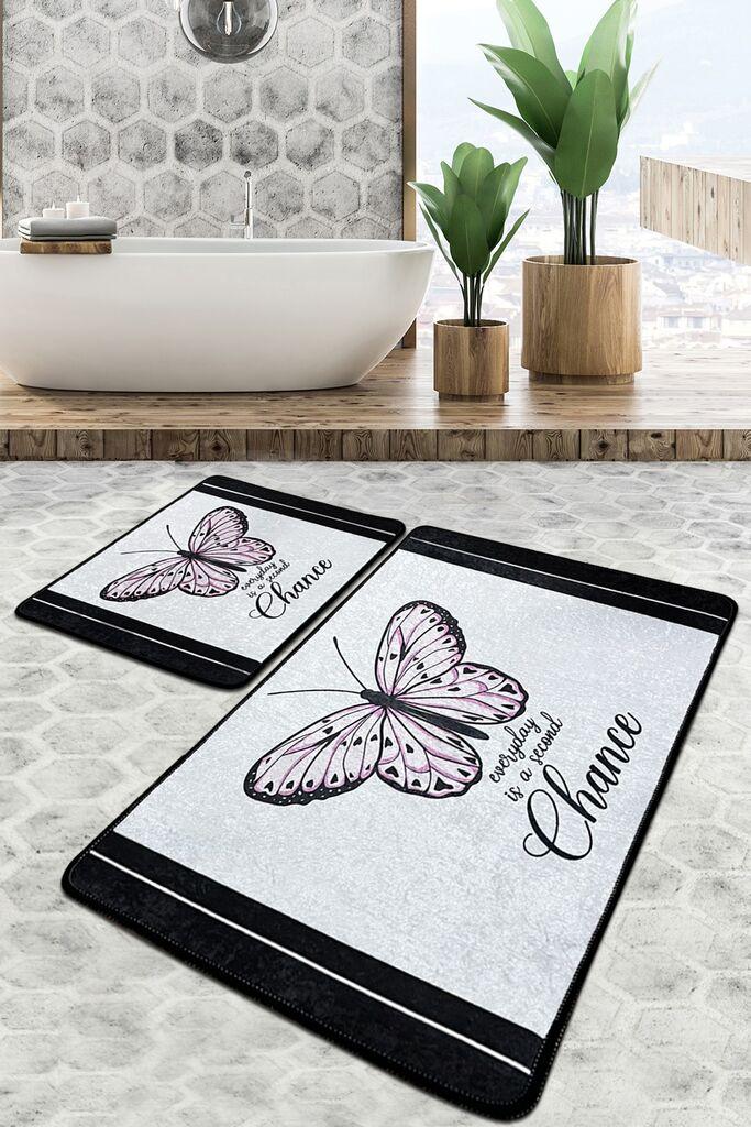 L'essentiel Maison Set 2 prostirke za kupatilo Šareni