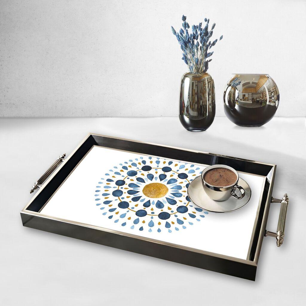 Aberto Design Poslužavnik TPG9801 50 x 29 x 3.5 cm, Šareni