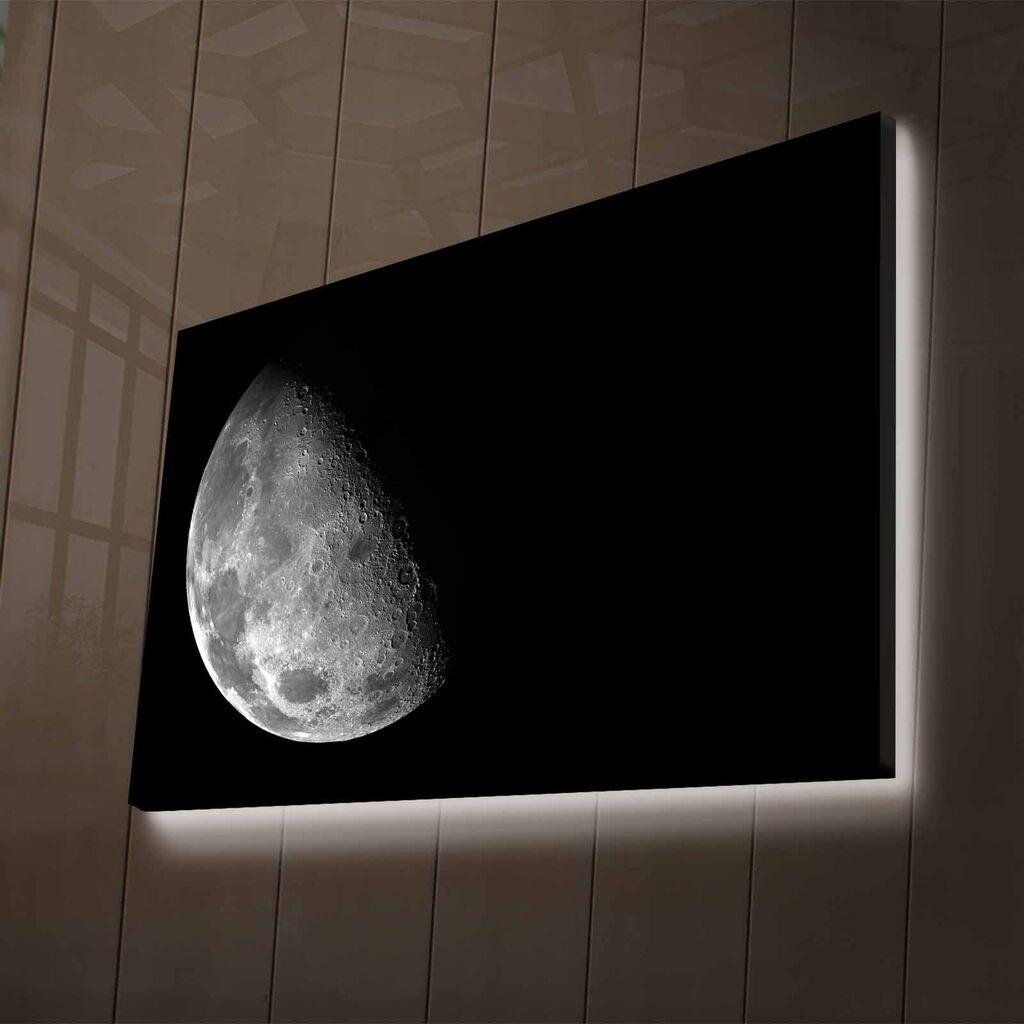 Wallity Slika na platnu sa LED osvetljenjem 45x70cm