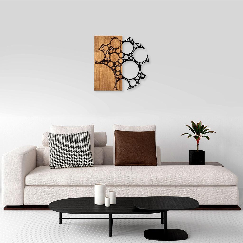 Wallity Zidna dekoracija MA-284, 58 x 58 cm,  Smeđa