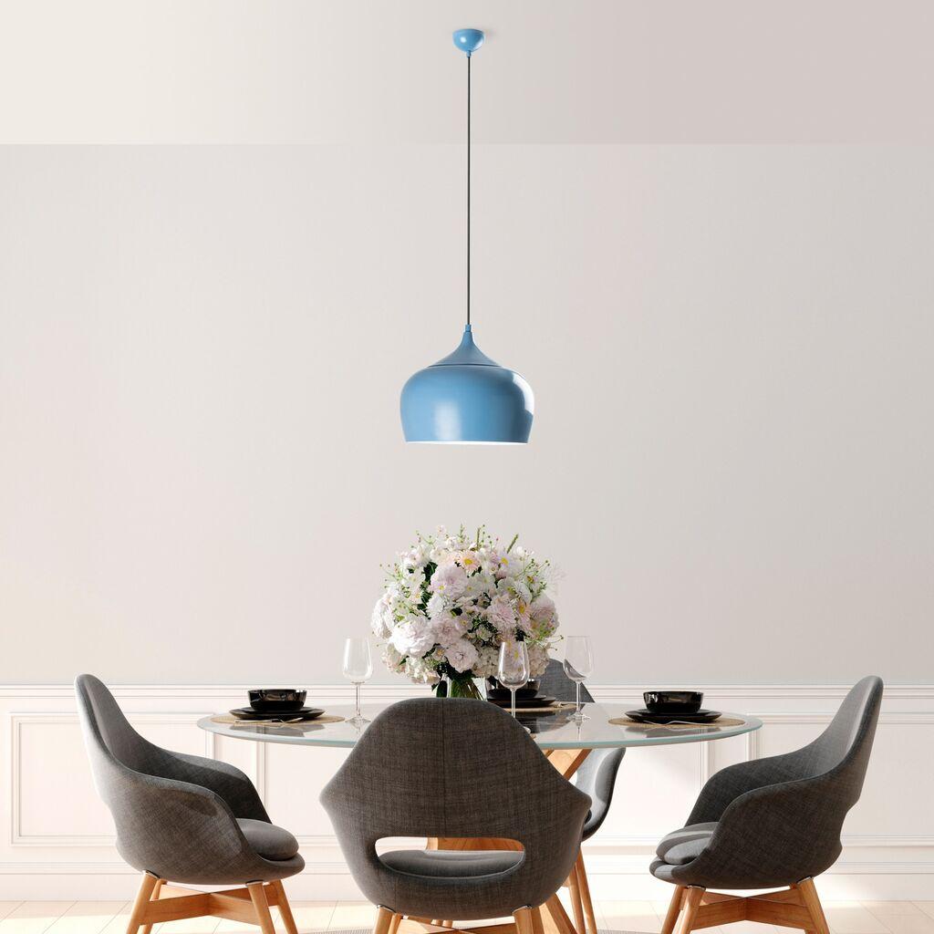 Opviq Luster Patine, 36-125cm, O28 cm, E27, Plavi