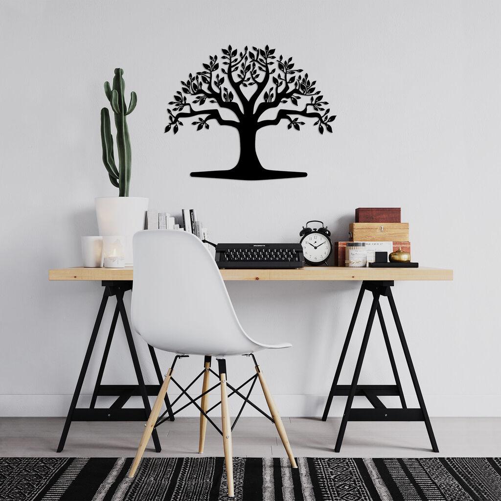 Wallity Zidna dekoracija Monumental Tree 20, 55 x 70 cm,  Crna