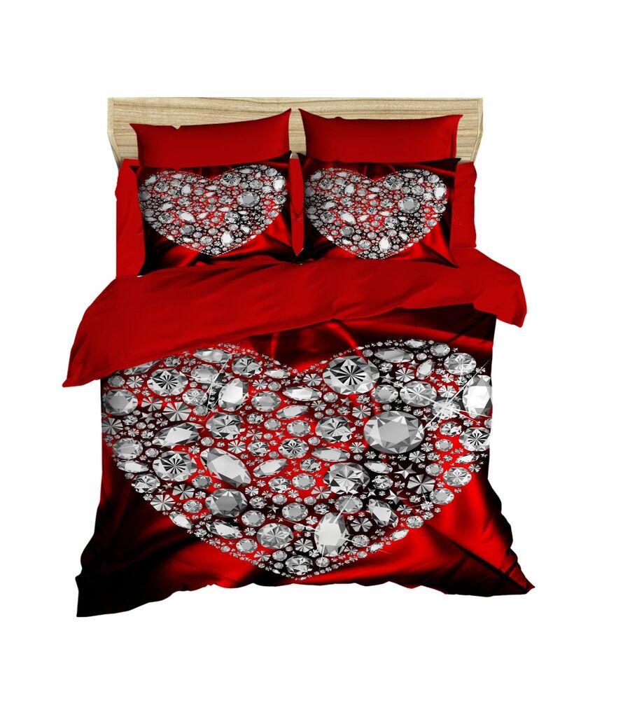 L'essentiel Maison Komplet posteljina 174, 200x220cm, Crvena