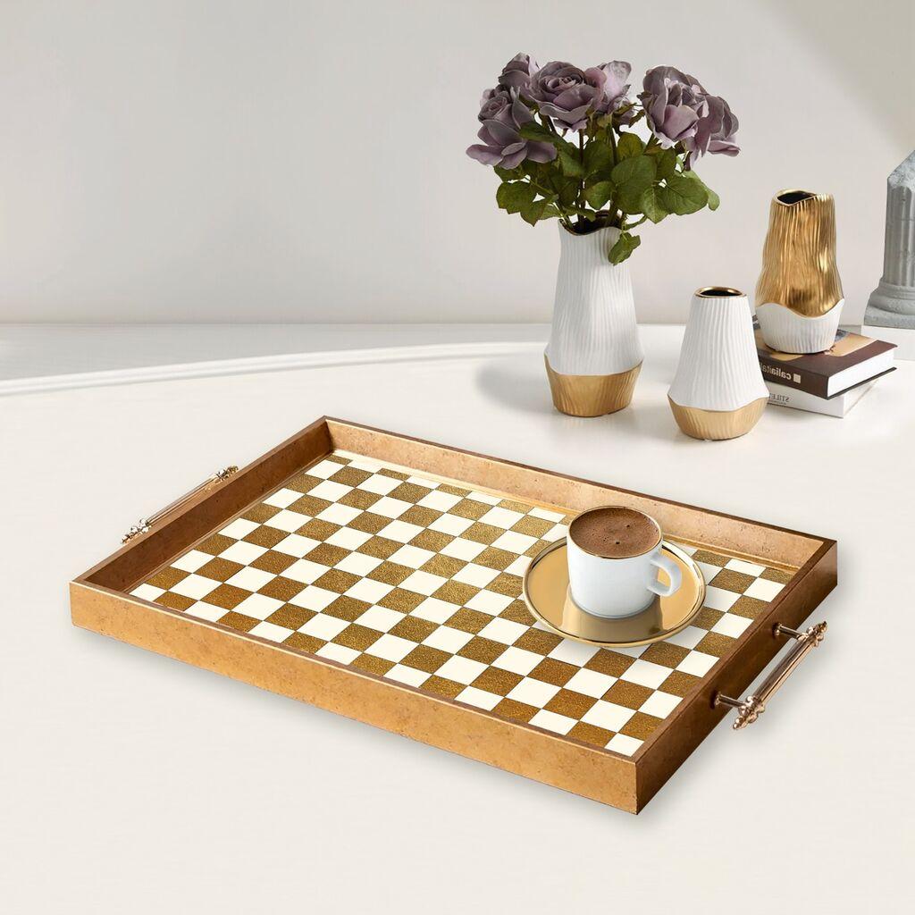 Aberto Design Poslužavnik TPEA9915 50 x 29 x 3.5 cm, Šareni
