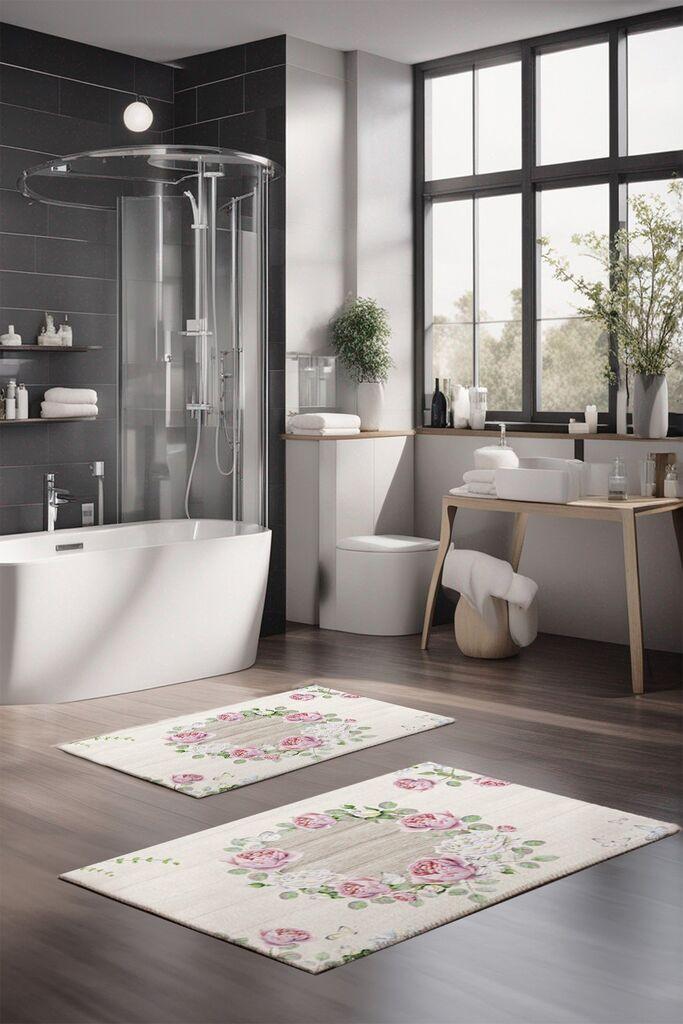 L'essentiel Maison Set Podloga za kupatilo CT-5221, Šareni