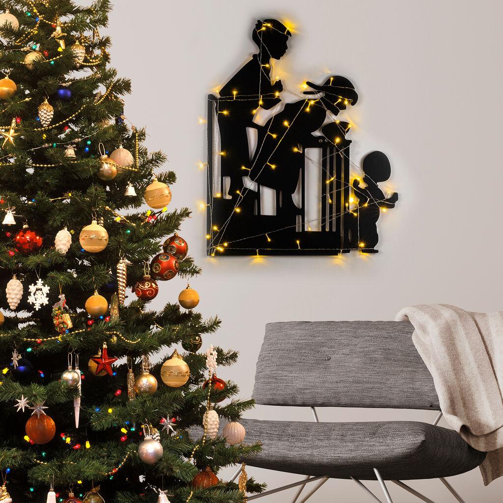 Wallity XMASBLACK 018 Zidna dekoracija