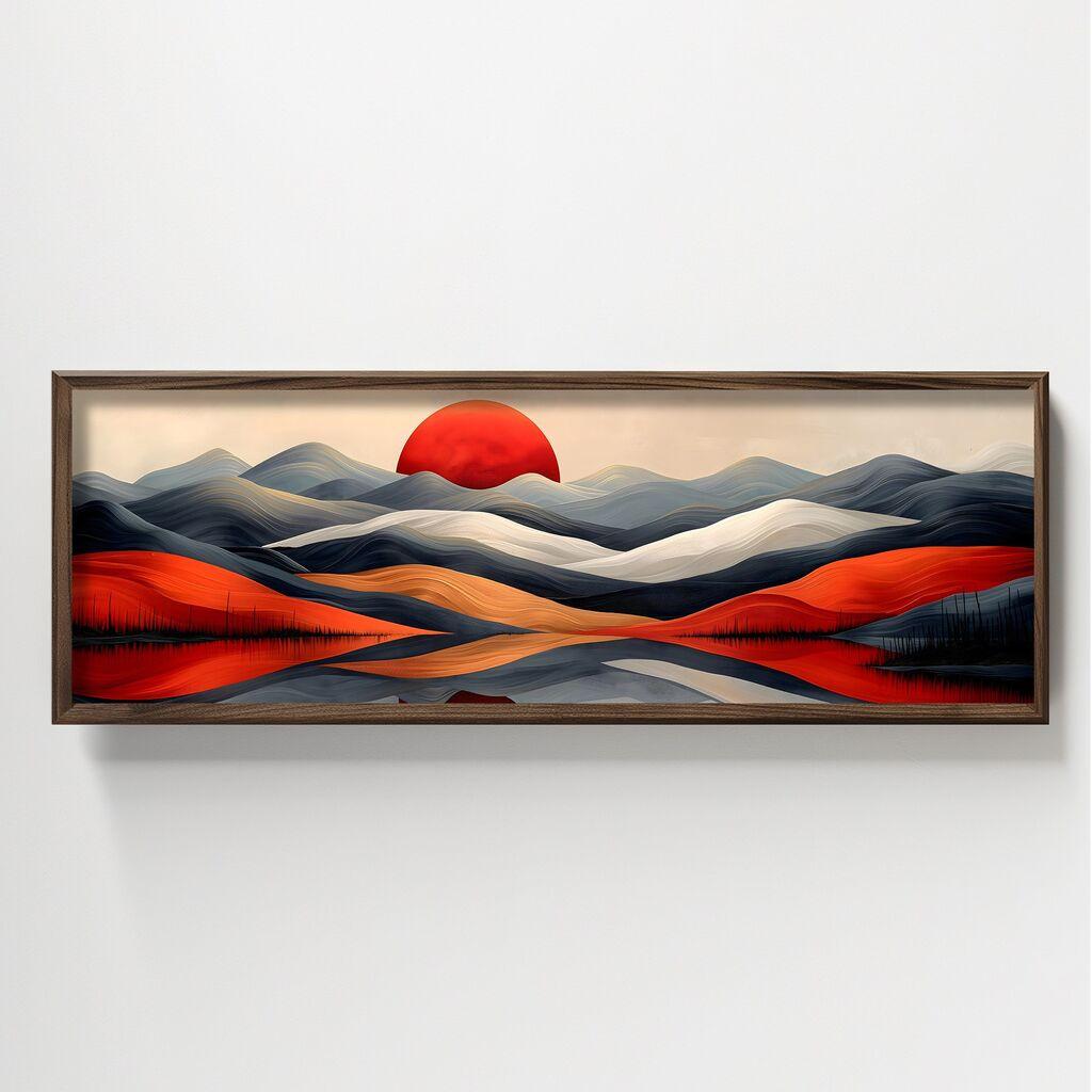 Wallity Slika HUM001, 120x40x3,5cm
