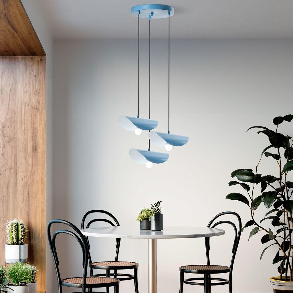 Opviq Luster Eger-Mr-964, 75-106cm, 50 cm, Plavi