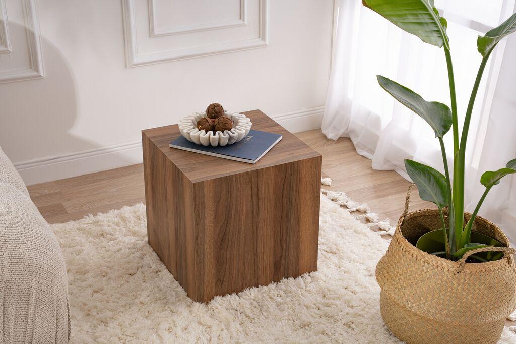 Nordure Klub sto Kup, 45x50x45cm, 18 mm, Braon
