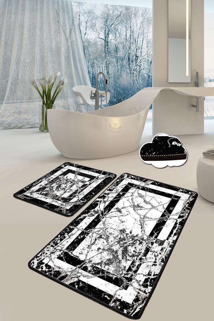 L'essentiel Maison Set 2 prostirke Marmor, Sive