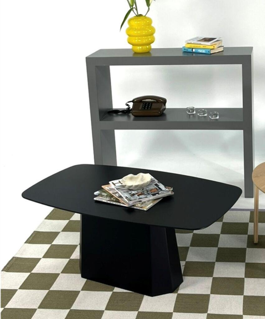 Hanah Home Klub sto Lilyum Large, 100x42x54 cm, Crni