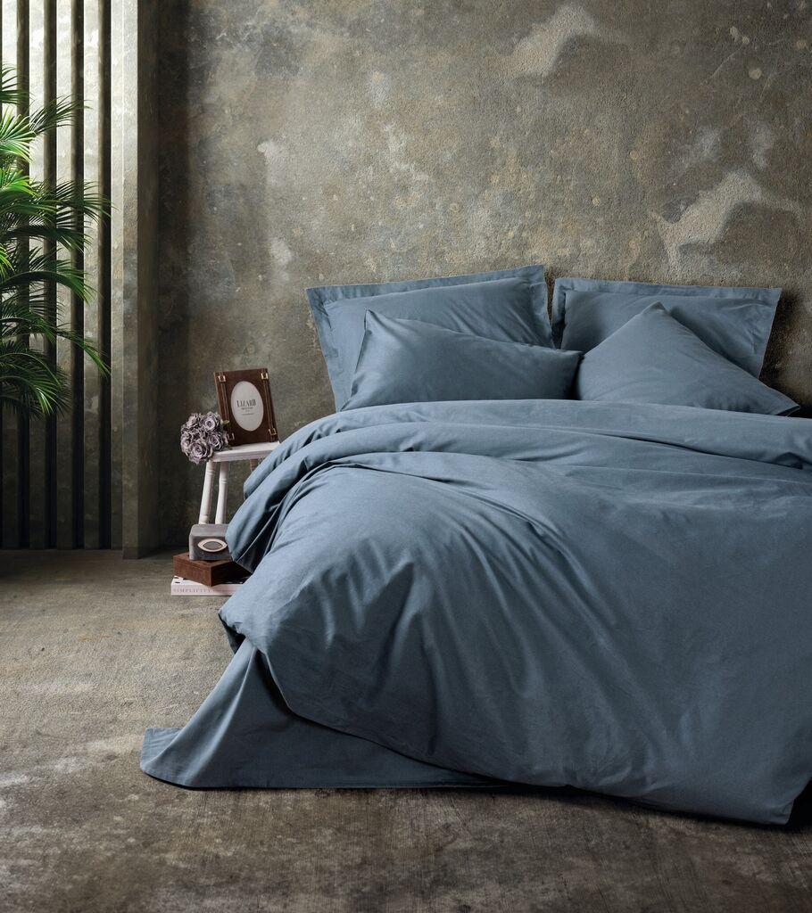 L'essentiel Maison Komplet posteljine Plain, 160x220cm, Tamnosiva
