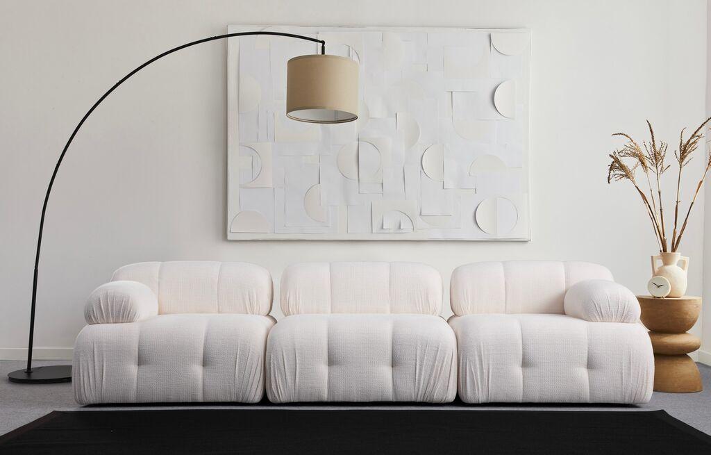 Atelier del Sofa Trosed Petite 3, 290x95x75 cm, Beli