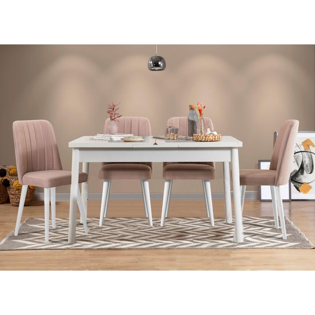 Hanah Home Santiago Trpezarijski set, Belo-Bež