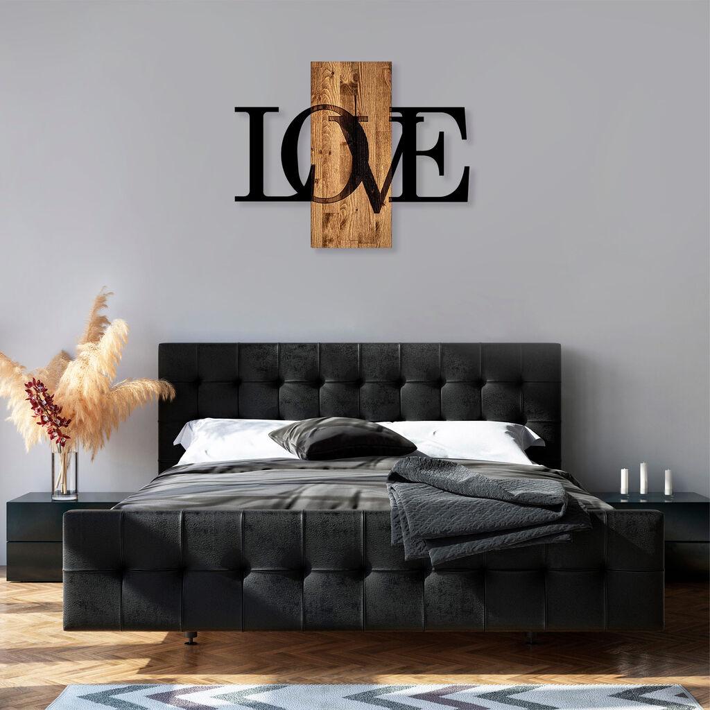 Wallity Zidna dekoracija MA-303, 58x73 cm, Crna