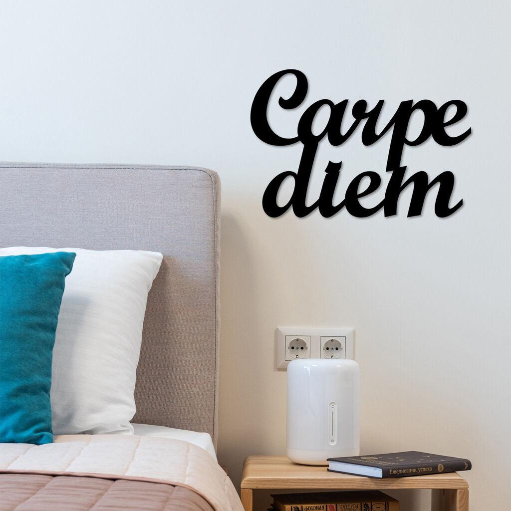 Wallity Zidna dekoracija Carpediem 1, 50x38 cm, 1.2mm, Crna
