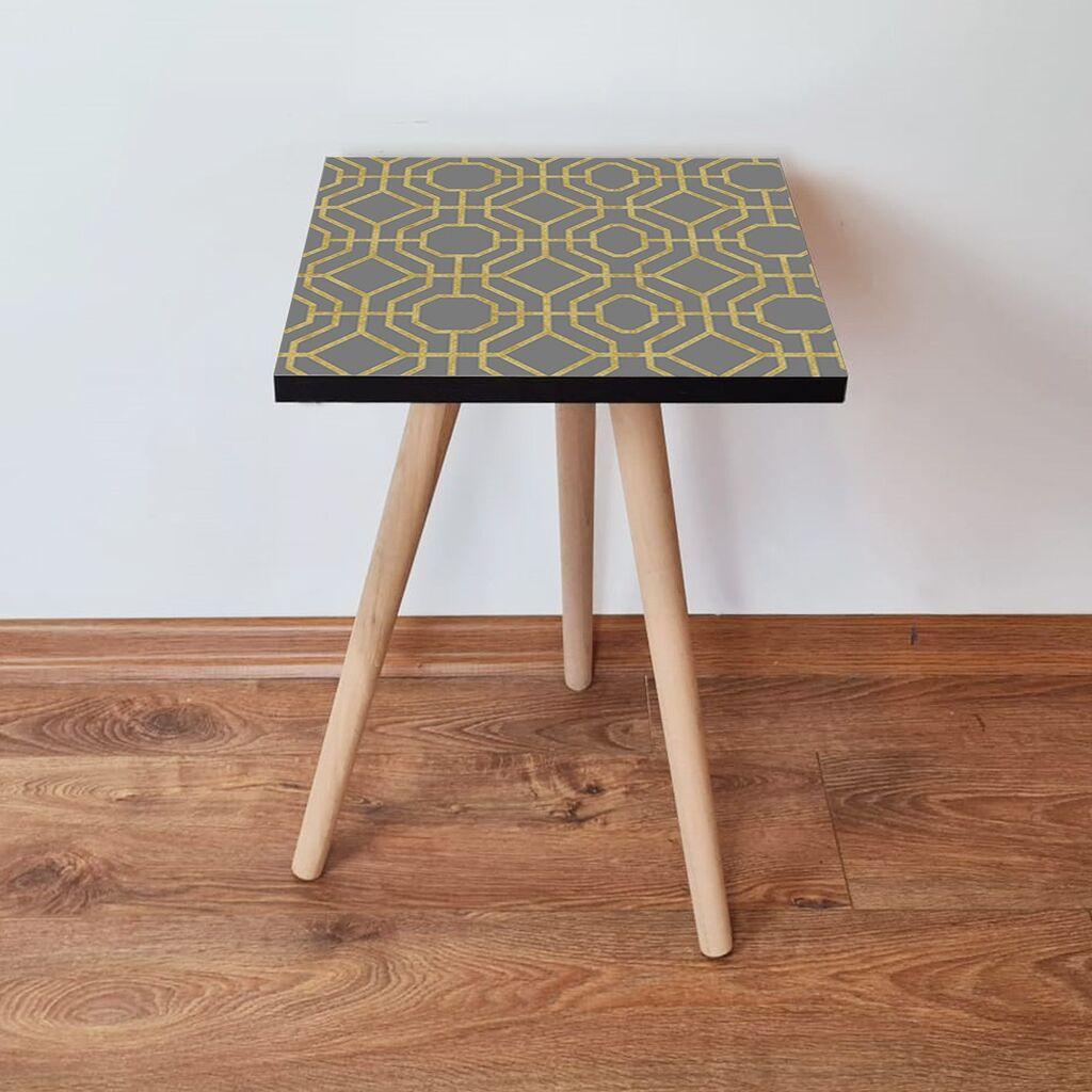Hanah Home Klub sto Shp238, 35x42x35 cm, Sivi