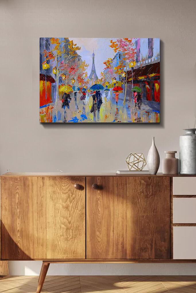 Wallity Slika Kanvas Tablo - 151, 50x70cm