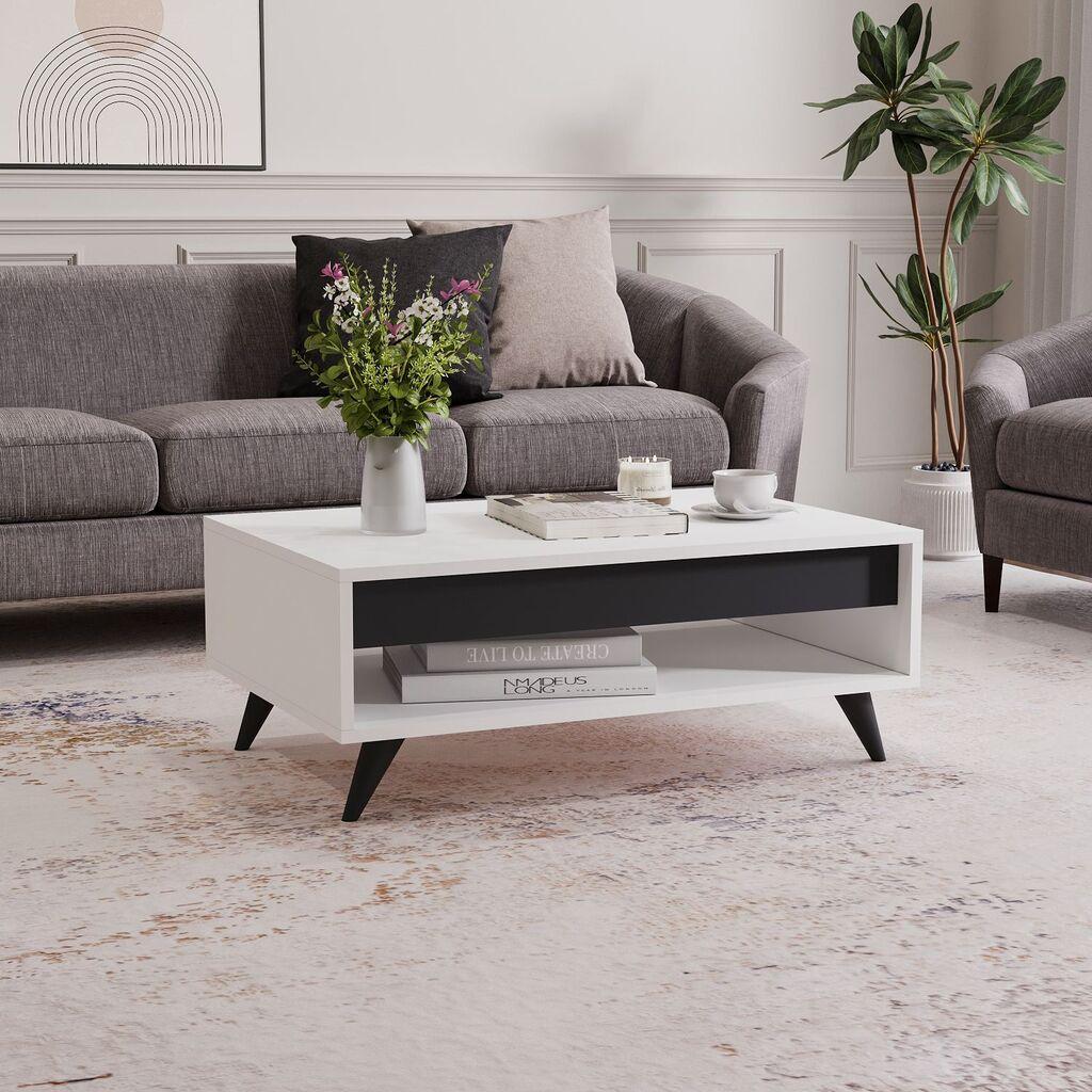 Hanah Home Klub sto Century, 90x38x60 cm, Beli