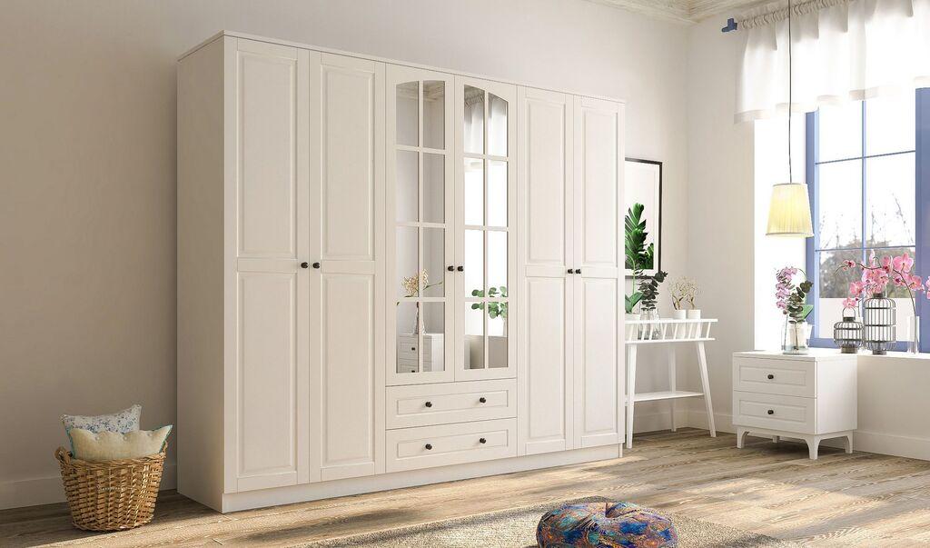Hanah Home Ormar Rb-019, 210x210x52 cm, Bež