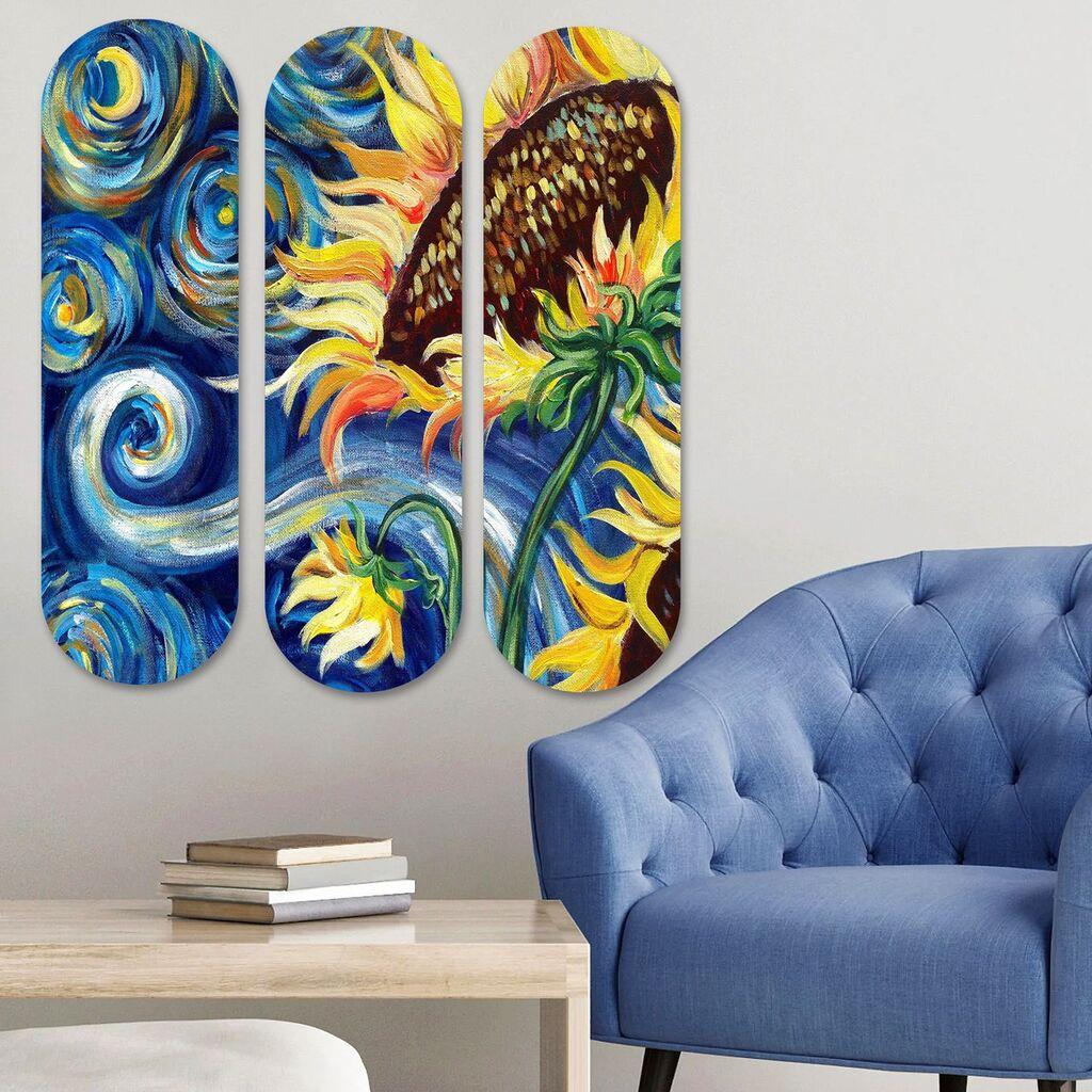 Wallity Slika 3KY3800, 70x70 cm, 3 dela
