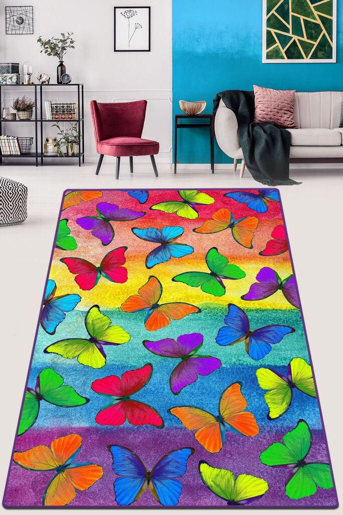 Conceptum Hypnose Tepih Colorato Farfalle, 80x140cm, Šareni