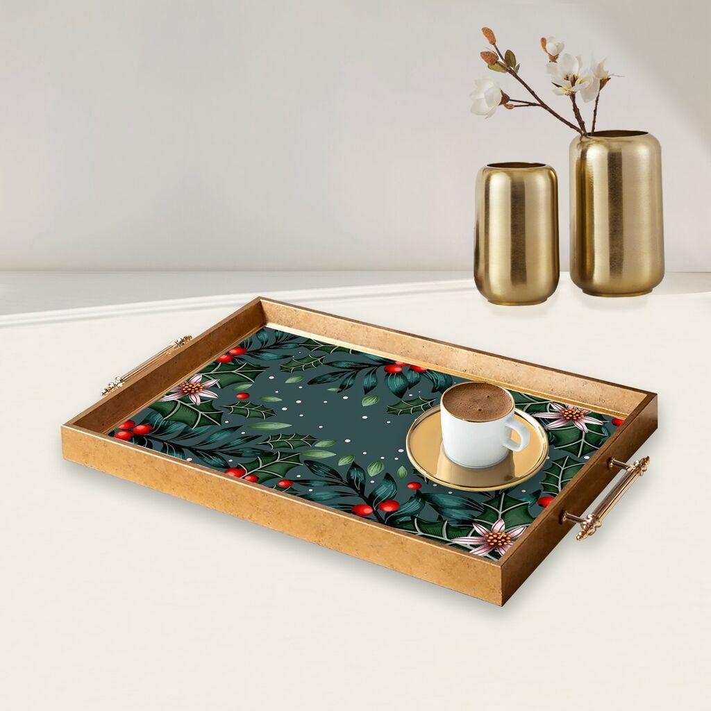 Aberto Design Poslužavnik TPEA9799 50 x 29 x 3.5 cm, Šareni