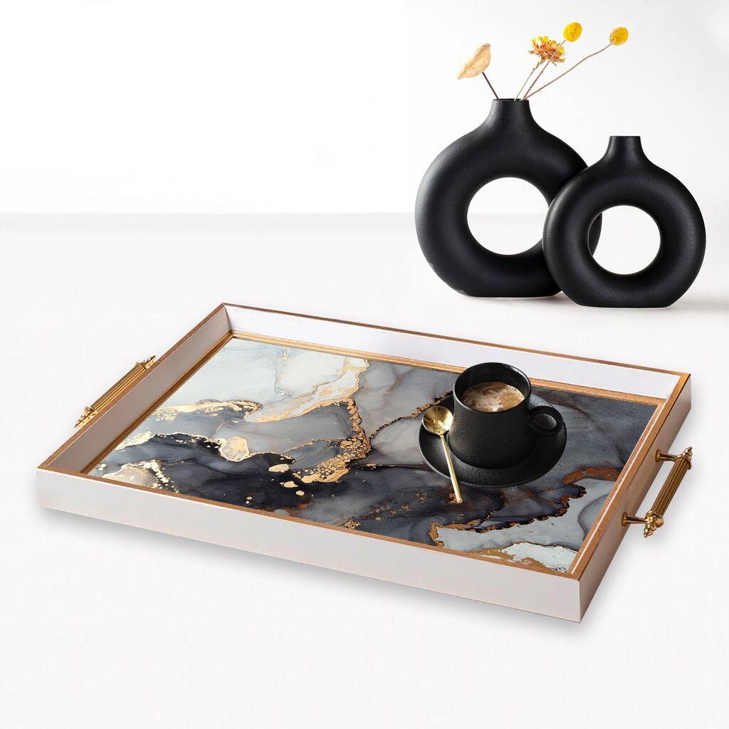 Aberto Design Poslužavnik TPB9869 50 x 29 x 3.5 cm, Šareni