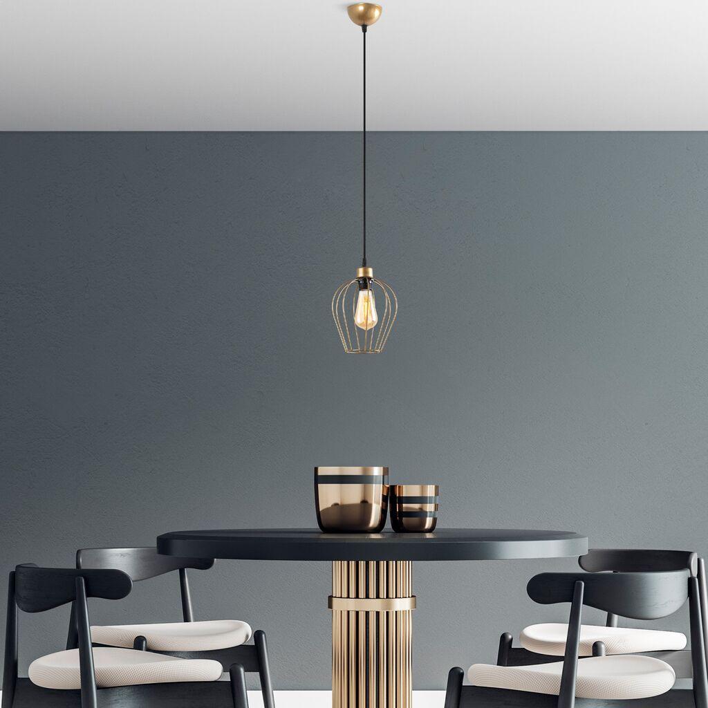 Opviq Luster Armut-6677, 20cm, IP20, Zlatne boje