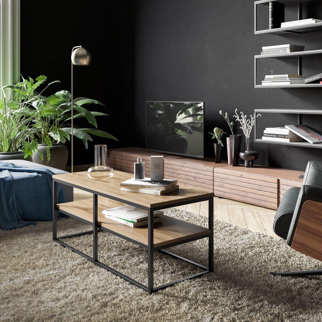 Hanah Home Klub sto Forteaus, 110.4x47x52 cm, Bež
