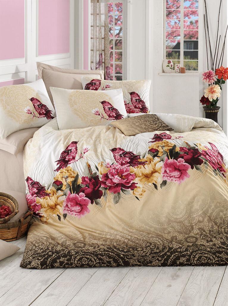 L'essentiel Maison Komplet posteljine Calikusu, 160x220cm, Krem